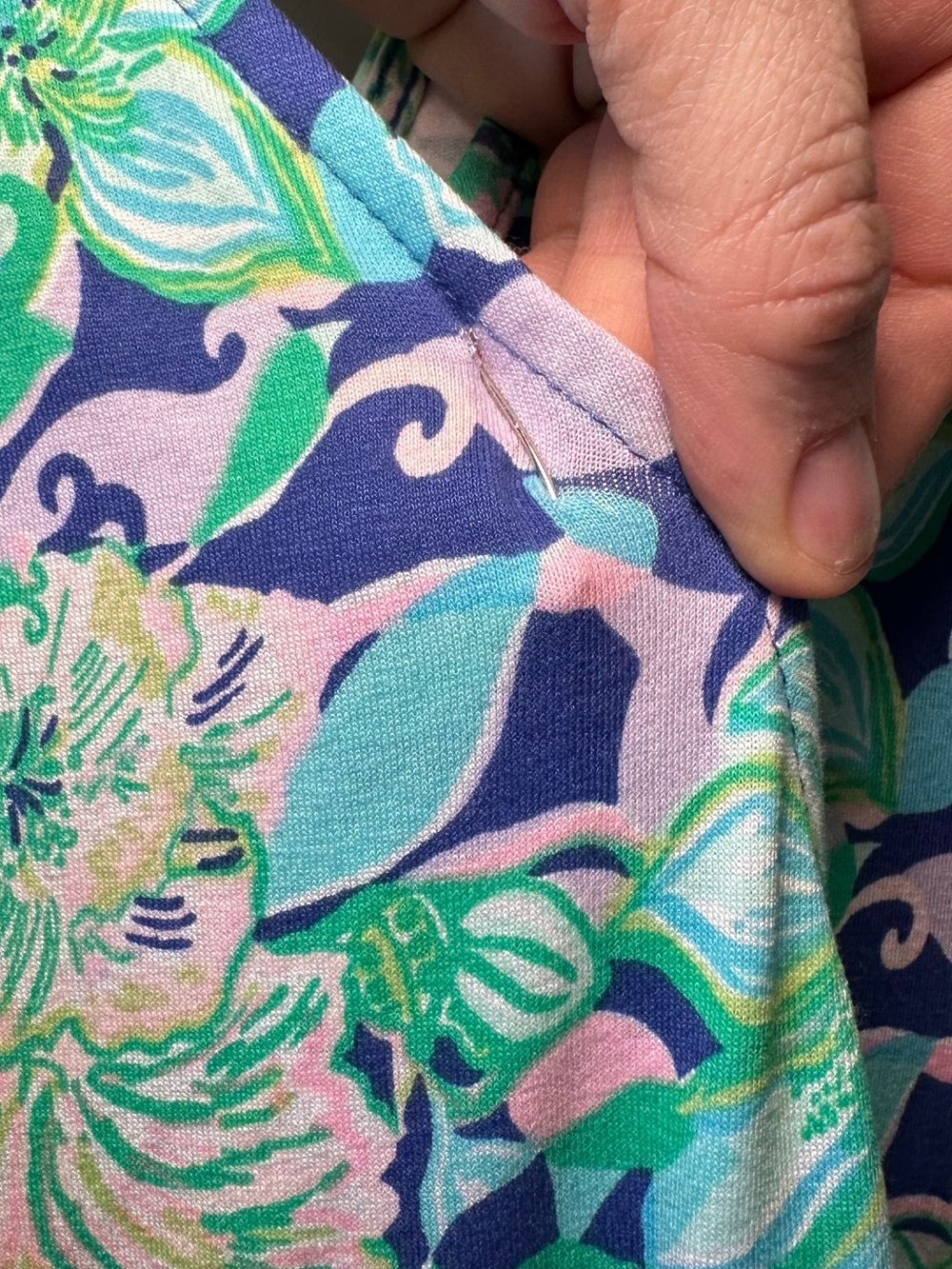 Lilly Pulitzer Parigi Maxi dress in Multi Beak Calm Carry On Large Coastal Chic - Picture 12 of 15